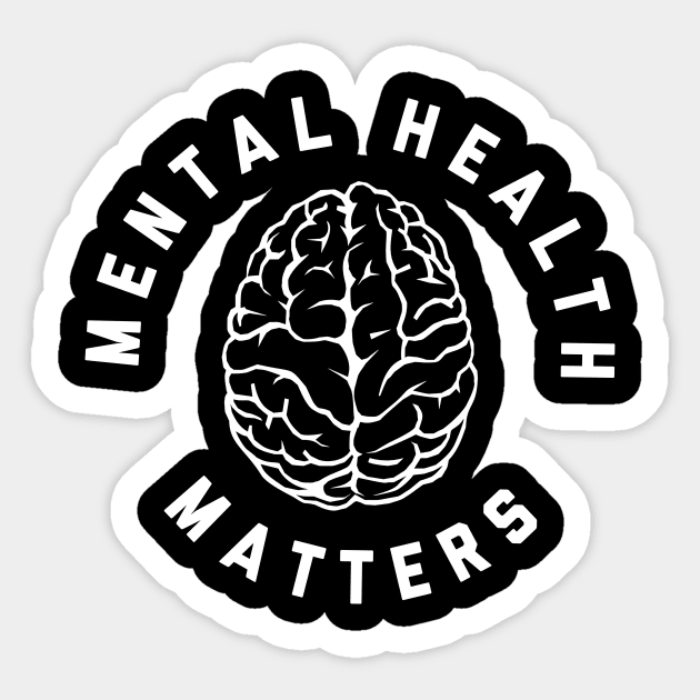 Mental Health Matters Awareness Month Sticker by livania